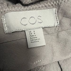 COS wool trousers